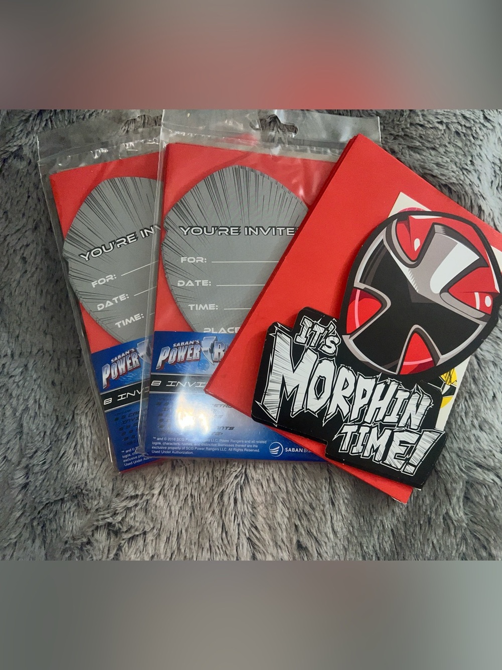 Power Ranger birthday bundle - Picture 2 of 9